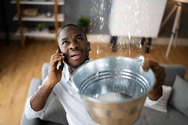Water damage restoration process in North Logan, UT